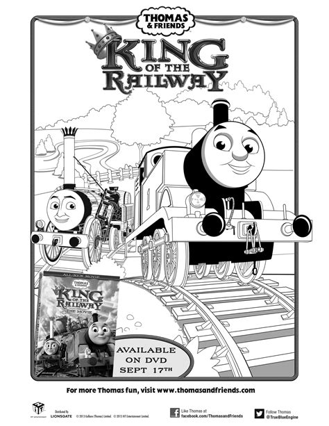 Thomas And His Friends Coloring Pages