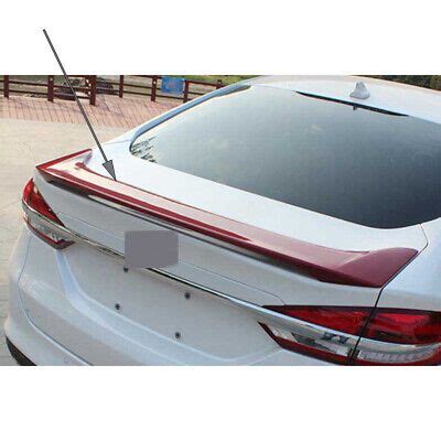 For Ford Mondeo Fusion Rear Trunk Spoiler Wing Flap Paint Red
