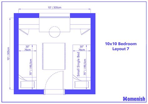 9 Best 10x10 Bedroom Layouts For Small Rooms With 9 Floor Plans