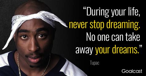 I'm not saying i'm gonna change the world, but i guarantee that i will spark the brain that will fear is stronger than love. Tupac Quote: Never Stop Dreaming | Goalcast