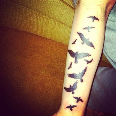 Many Crows Best Tattoo Ideas And Designs Cute Tattoos Tattoos For Guys