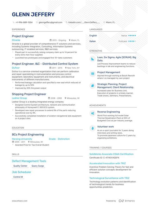 Best solar engineer resume examples and writing tips. Solar Engineer Cv Fresher - Engineering Cv Template ...