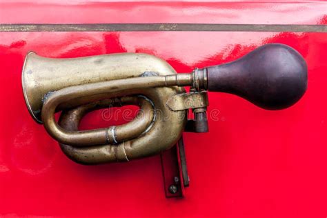 Old Car Horn Stock Photo Image Of Light Attached Detail 11188336