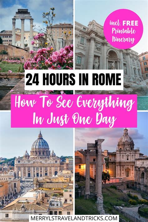 Pin On Rome Itineraries Rome Travel Guide Europe Travel Rome Itinerary