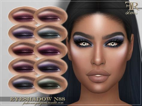 The Sims Resource Eyeshadow N88 By Fashionroyaltysims • Sims 4 Downloads