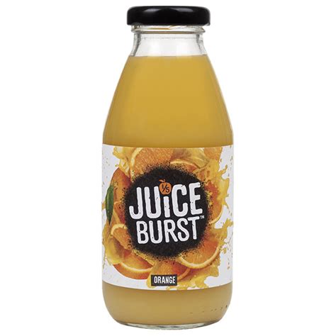 Juice Burst Glass Orange 12x330ml Ddc Foods Ltd