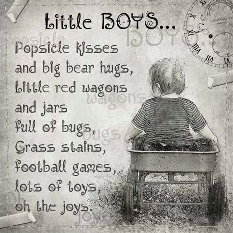Little Boys Are Quotes Quotesgram