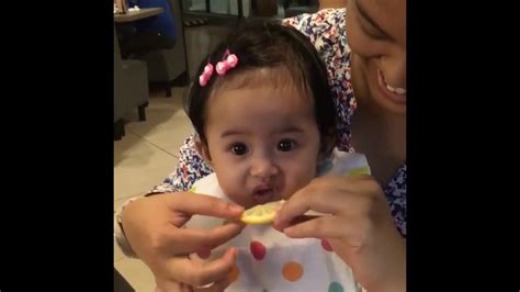Top Funniest Babies Eating Lemon Compilation Youtube
