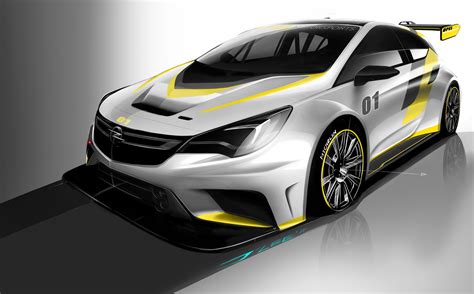 Opel Teases Astra Tcr With Couple Of Sketches