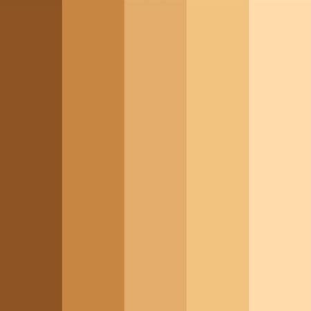 Vector Of Skin Tones Color Palette ID 137767383 Royalty Free Image