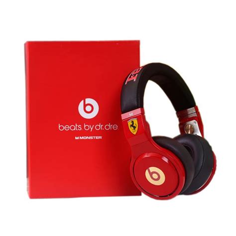 Beats by dr dre pro high performance ferrari headphones are designed for sound engineers, musicians, and those who take sound seriously. Monster beats dr.dre Ferrari Pro headphones