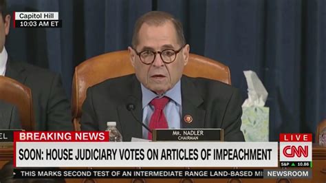 house judiciary committee approves both articles of impeachment against president trump contemptor