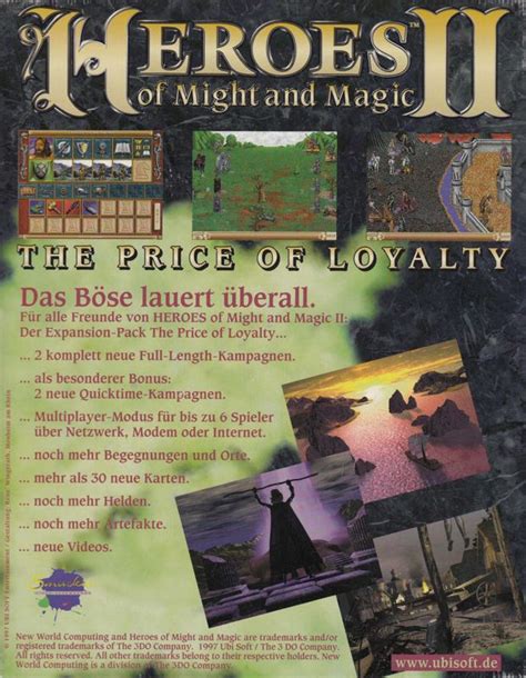 Heroes Of Might And Magic Ii The Price Of Loyalty 1997 Windows Box