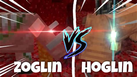 Zoglin Vs Hoglin Minecraft Mob Battle 1 Youtube