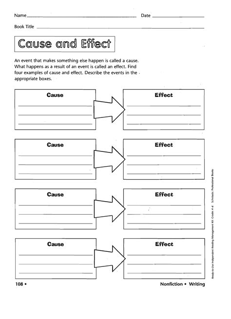 A simple tool to create custom graphic organizers you can print to use in your classroom. Graphic Organizers Printable | Printable Cause Effect Graphic Organizer | Teaching | Pinterest ...
