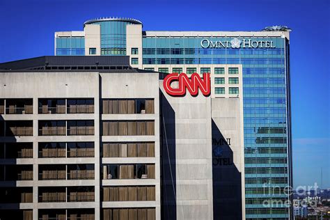 Cnn Center Omni Hotel Atlanta Ga Photograph By The Photourist