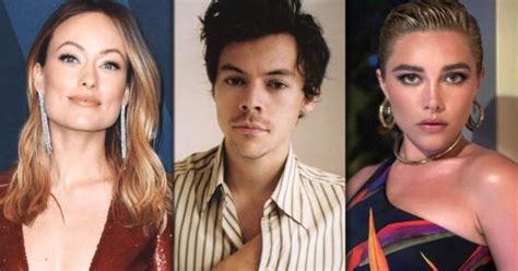 Harry Styles Florence Pugh Secretly Kissed And Cuddled Leading To Build The Tension With Olivia