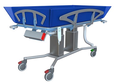 shower trolley lavare short 4h400es 4 healthcare