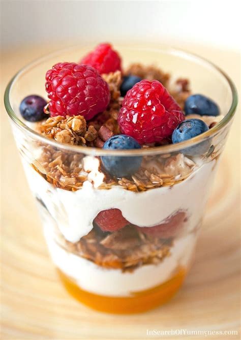 Maple Granola Parfait Recipe In Search Of Yummy Ness