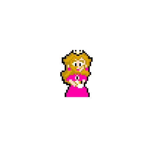 Pixilart Princess Peach Super Mario World By Rose Montallies