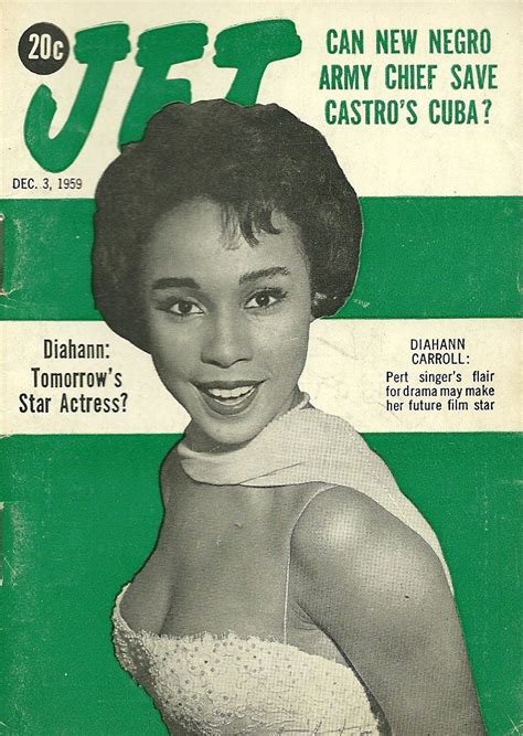 Diahann Carroll Diahann Carroll Jet Magazine Black Magazine Ebony Magazine Cover Magazine