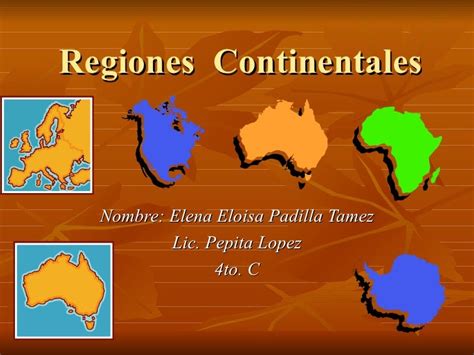 Regiones Continentales