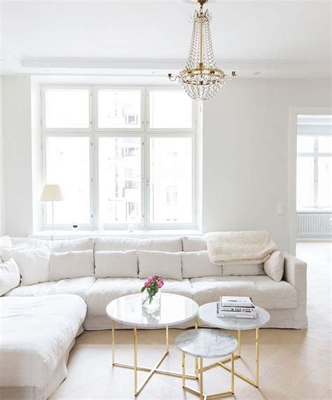 Nice 48 Stunning White Living Room Ideas For Home Classic Living