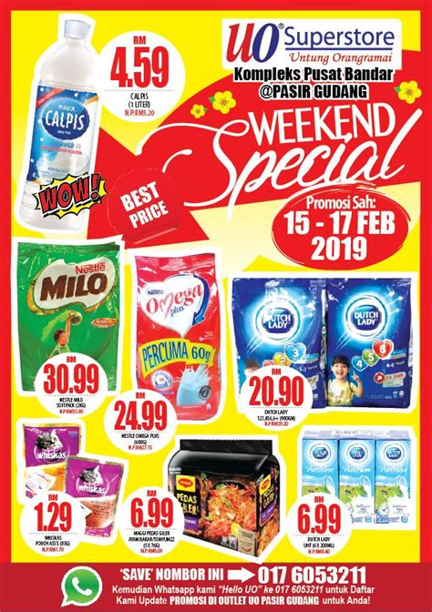 Beliebte kategorien für pasir gudang. UO SuperStore Pasir Gudang Weekend Promotion (15 February ...