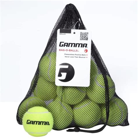 Buy Gamma Bag Of Pressureless Tennis Balls 10 12 18 Or 20 And 75