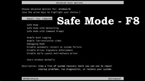 Command Prompt Windows 10 Safe Mode Shadowsenturin