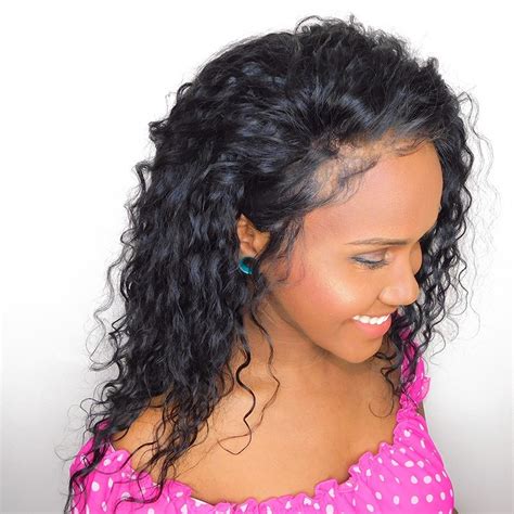 Loose Curly Lace Front Human Hair Wigs For Black Women China Wig And