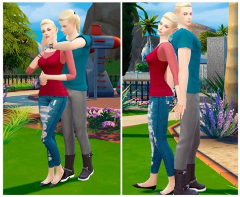 Twins Power Poses At Rethdis Love Sims 4 Updates