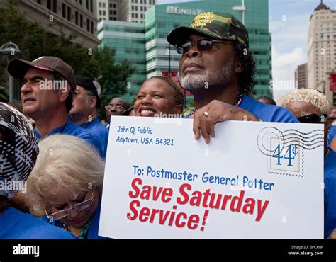 Delivery Man At Protest Hi Res Stock Photography And Images Alamy