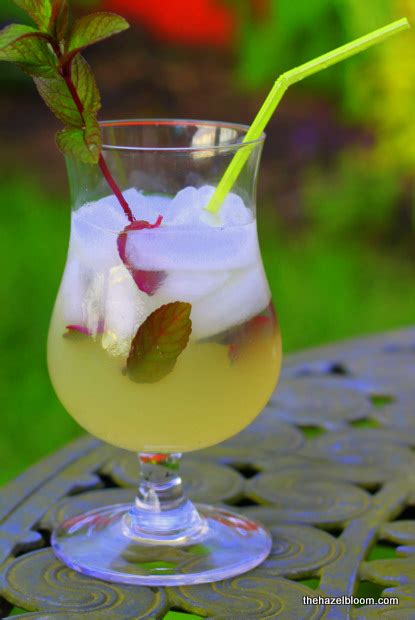 Rummy Lemonade With Peppermint Swizzle Sticks Kitchen Treaty