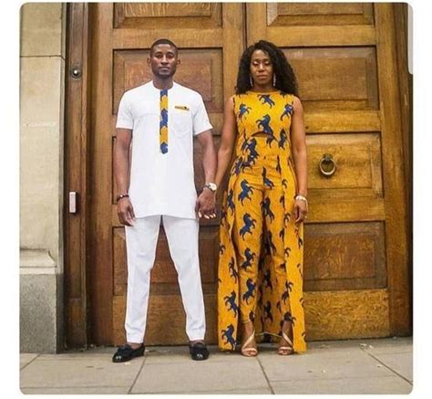 African Couples Suit African Couples Wears African Couple S Attire In
