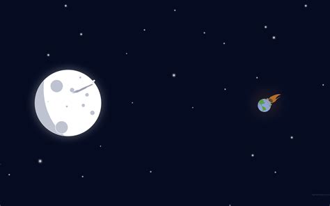 3840x2400 Space Moon And Earth Minimalism Art 4k 3840x2400 Resolution