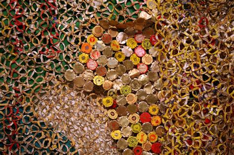 El Anatsui Bottle Top Art Contemporary African Art Art Appreciation