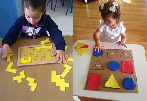 Recurso que favorece a classificação, a ordenação, o raciocínio lógico. Brinquedos de encaixe: ideias bacanas para fazer em casa ...