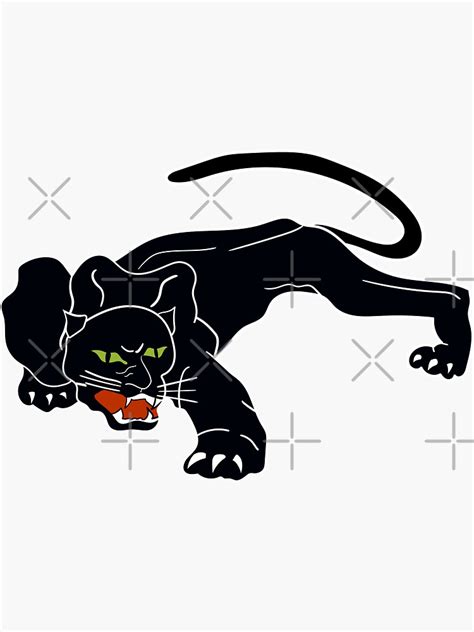 black panther sticker for sale by davidstephanus redbubble