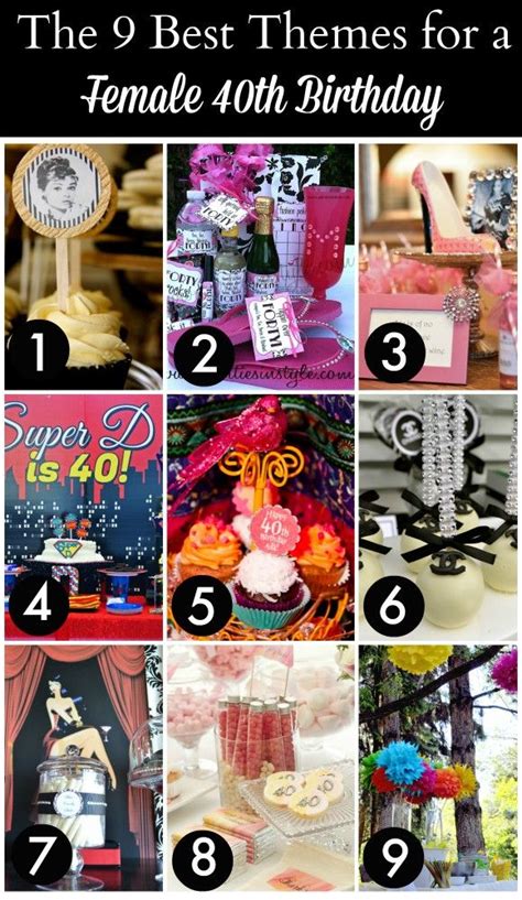 18 Best 40th Birthday Themes For Women In 2024 40th Birthday Party