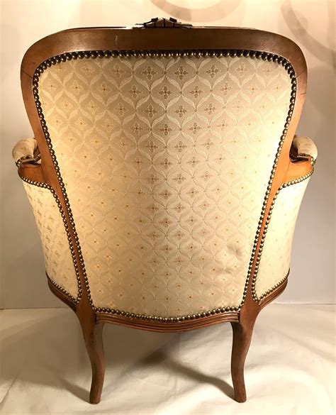 Antique French Louis Xv Bergere Barrel Back Chair Chairish Barrel