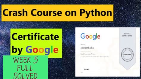 Google Crash Course On Python Practice Quiz Conditionals My XXX Hot Girl