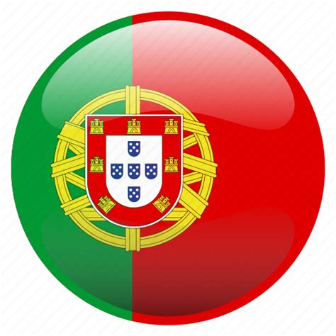 Portugal Flag Icon Download On Iconfinder On Iconfinder