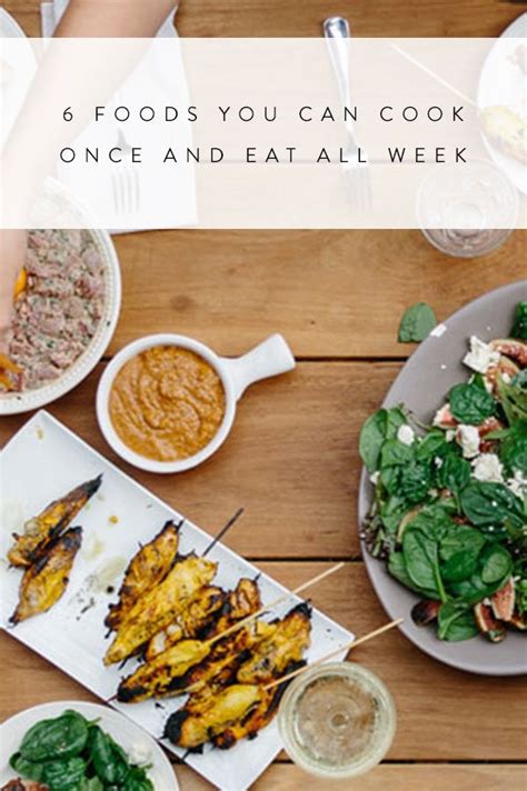 Title details for cook once, eat all week by heinrich bauer publishing, l. 6 Foods You Can Cook Once and Eat All Week | Easy dinner ...