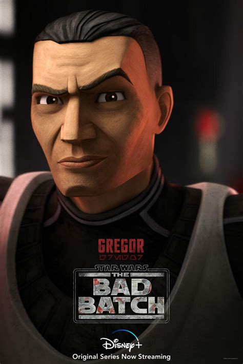 ‘the Bad Batch Gregor Character Poster Released Disney Plus Informer