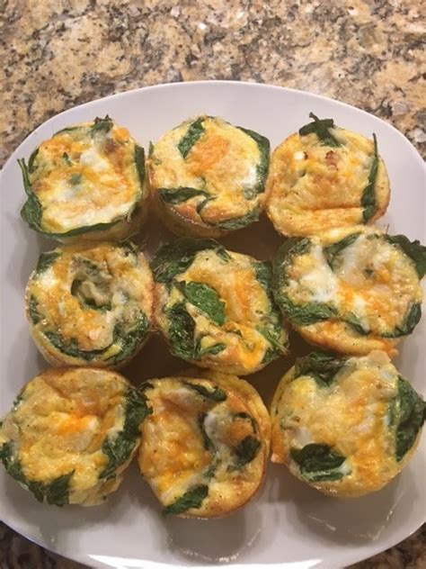 Spinach Quiche Cups