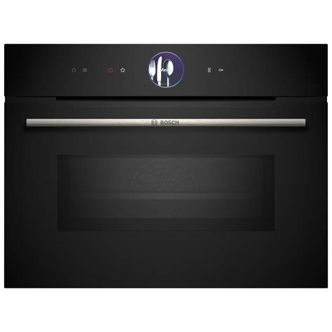 Bosch Serie 8 Compact Combination Steam Oven Black Bosch Serie 8