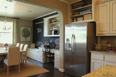 Become a cabinet making pro with woodworkers guild of america. Kitchen 028 Desk - Burrows Cabinets - central Texas builder-direct custom cabinets
