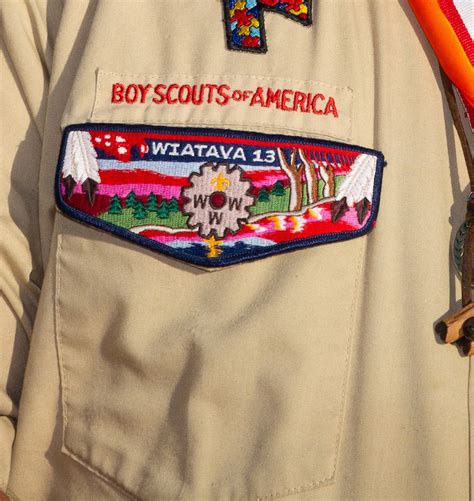 Bsa Patch Placement On Troop Uniform Boy Scouts Of America Classb
