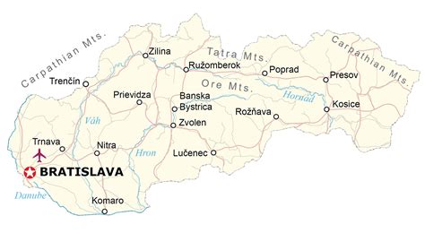 Demokrácia Könyörög Tanulmány Slovakia Map Halványlila Lírikus